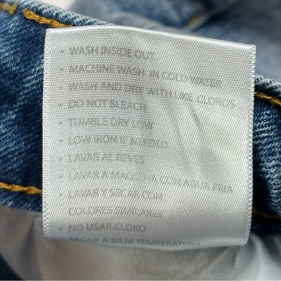 KanCan Exclusively for Maurices Jeans Women’s 18 Blue Ripped Distressed Grunge - Picture 13 of 13